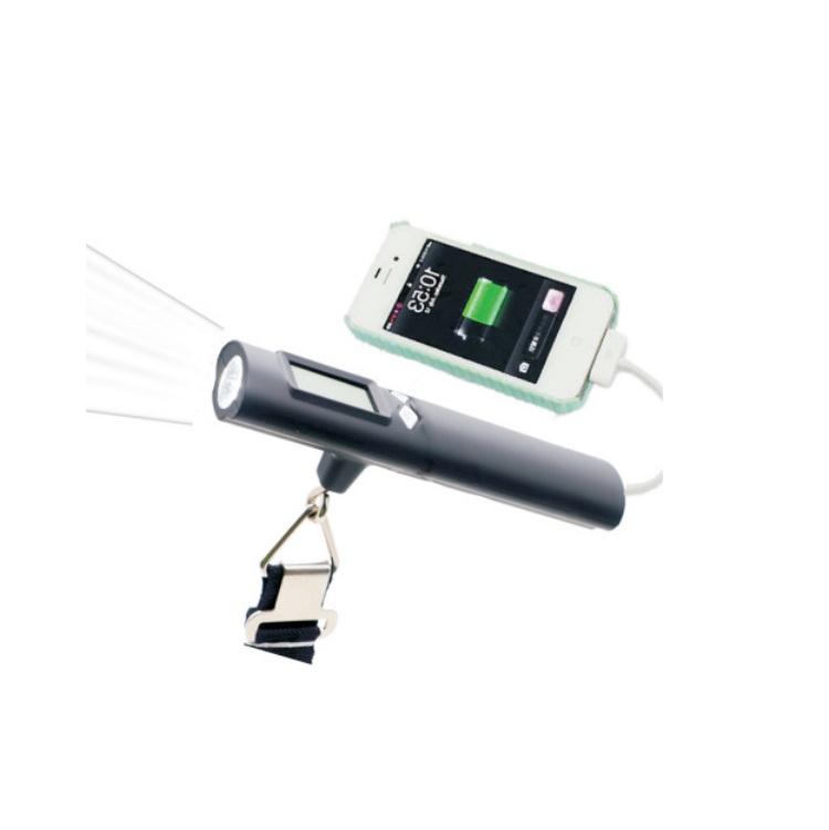 SAINTBOND Electronic Luggage Scale Digital Luggage Scale 50kg with Flashlight And Power Bank