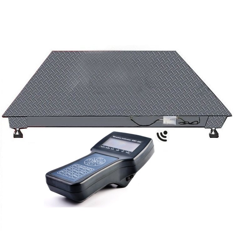 WSF001-Wi Wireless Cable-free Floor Scale Floor Scales Equipped with A Wireless Adapter 