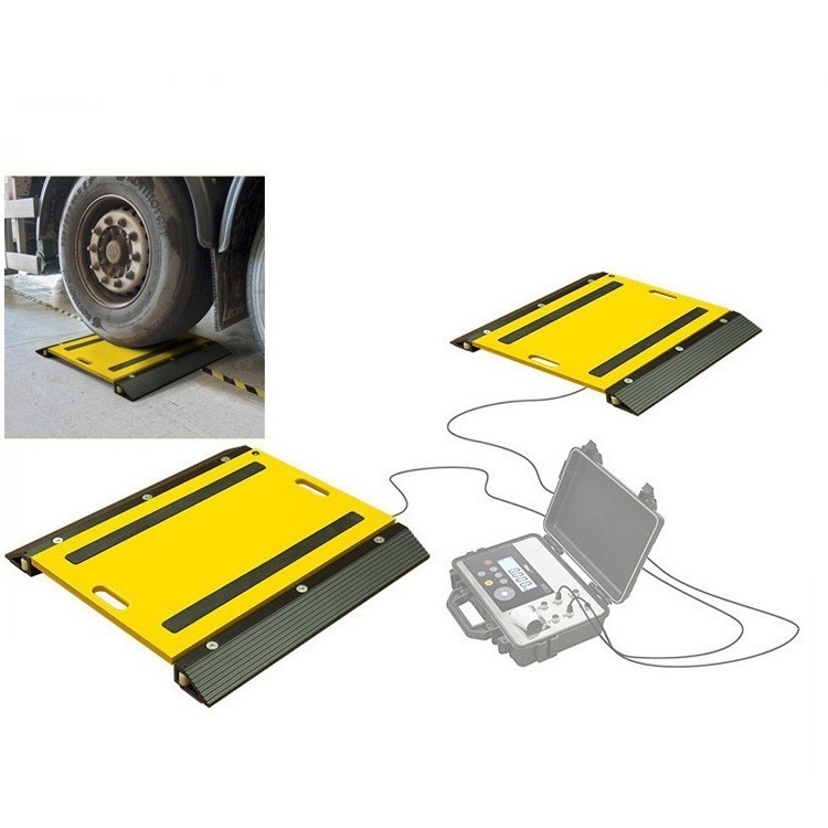 Portal Weigh Pad Made of Aviation Aluminum Alloy & Capable of Carrying Up To 50ton/pair