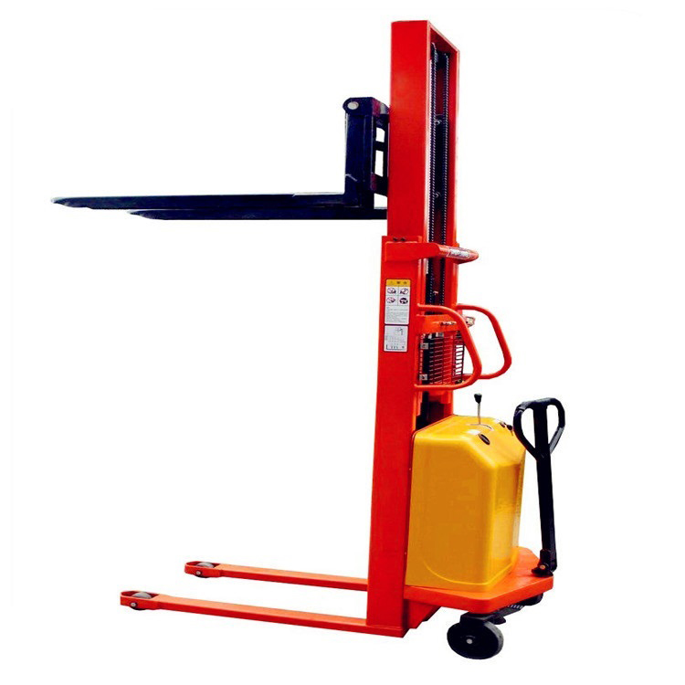 Portable Small Forklift Electric Forklift Factory Price Semi Electric Pallet Stacker
