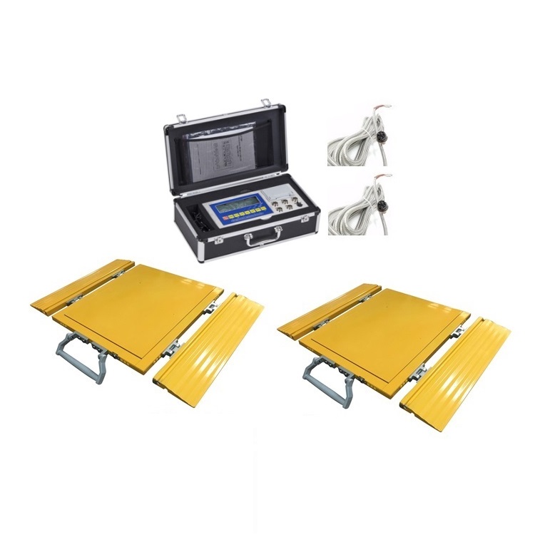 Portable Static Wheel Stationary Axle Weighing Scale for Caravans, Trailers, Camper Vans