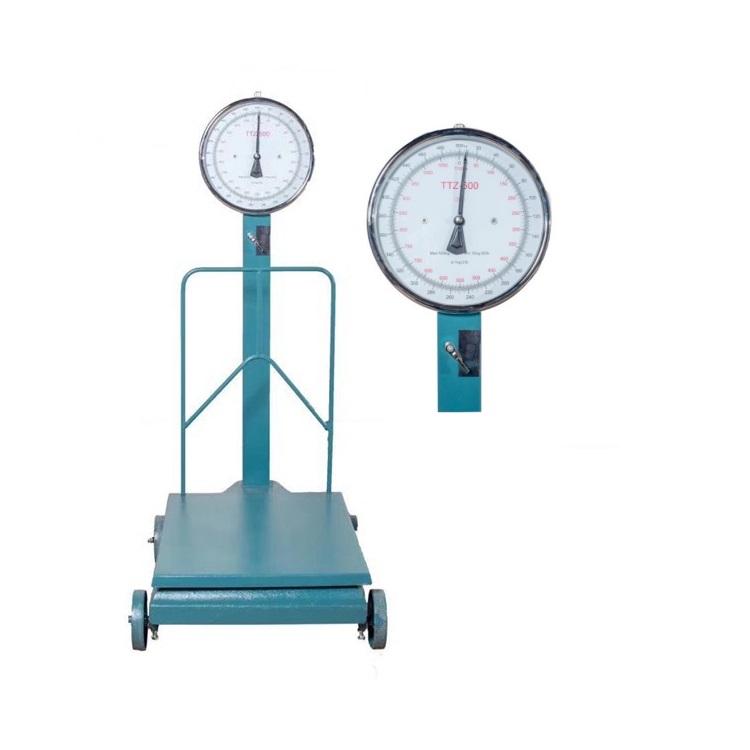 TTZ-500 500kg Mechanical Scale Double-sided Dial Pointer Display Mechanical Scale