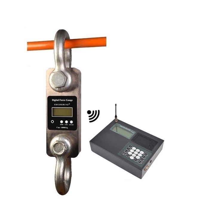 LCSW6W Crane Scales Load Cell Calibration Dynamometers Load Link Radio Link Plus with Display 1/3/5/12/25/35/50/75/100/150/200/250/300/500T