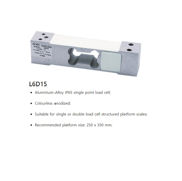 L6D15 Load Cell ZEMIC Single Point Type Load Cell
