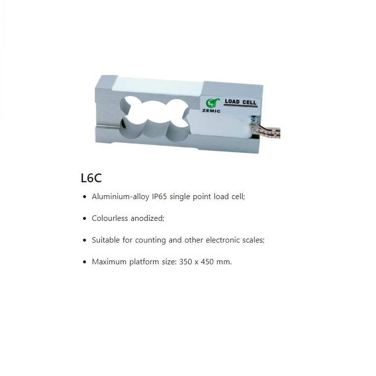 L6C Single Point Load Cell Zemic Aluminium Load Cell