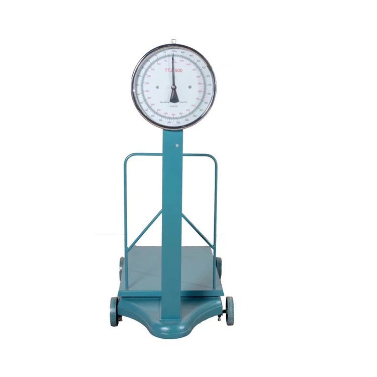 TTZ-500 500kg Mechanical Scale Double-sided Dial Pointer Display Mechanical Scale