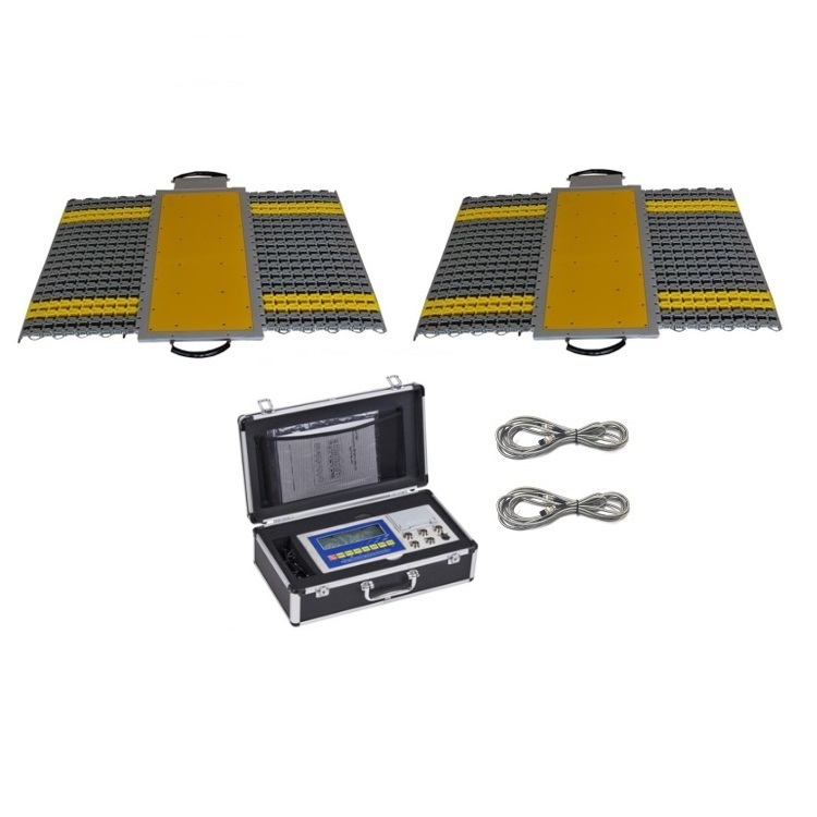 Touring Caravans Axle Weigh Pad in A Static Method Wheel Axle Pad Scale Weighing of Vehicles
