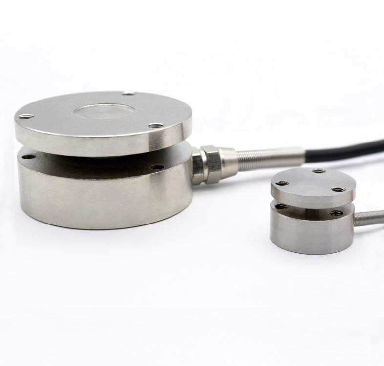 LC5601 Button Force Transducers Low Profile Miniature Round Load Cell