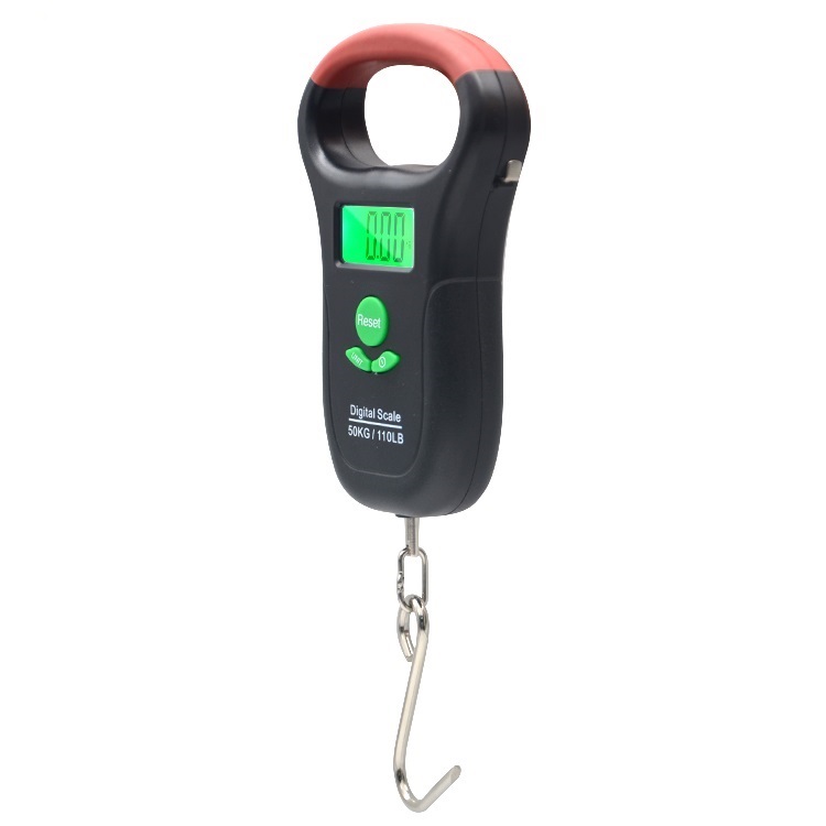 CS1016 Airline Digital Baggage Weighing Scales Travel Weigh Portable Digital Luggage Scale with Strap